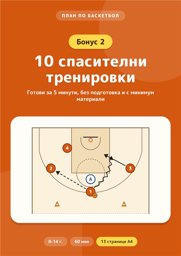 Бонус 2: 10 спасителни тренировки
