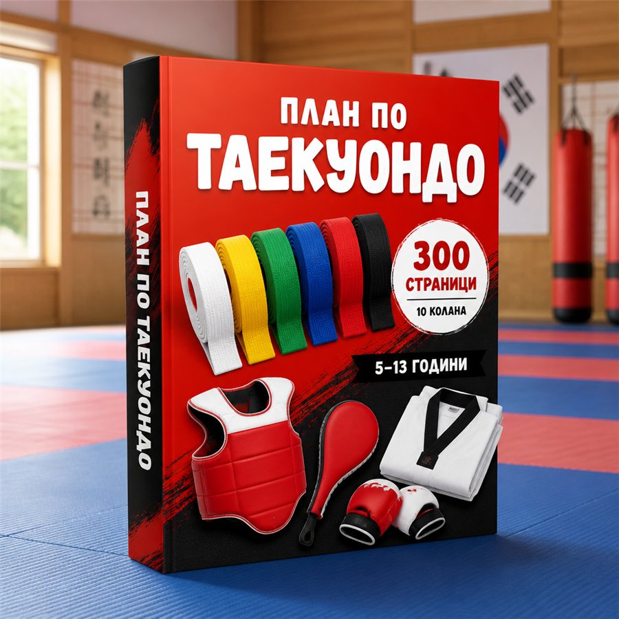 План по таекуондо: от белия до черния колан
