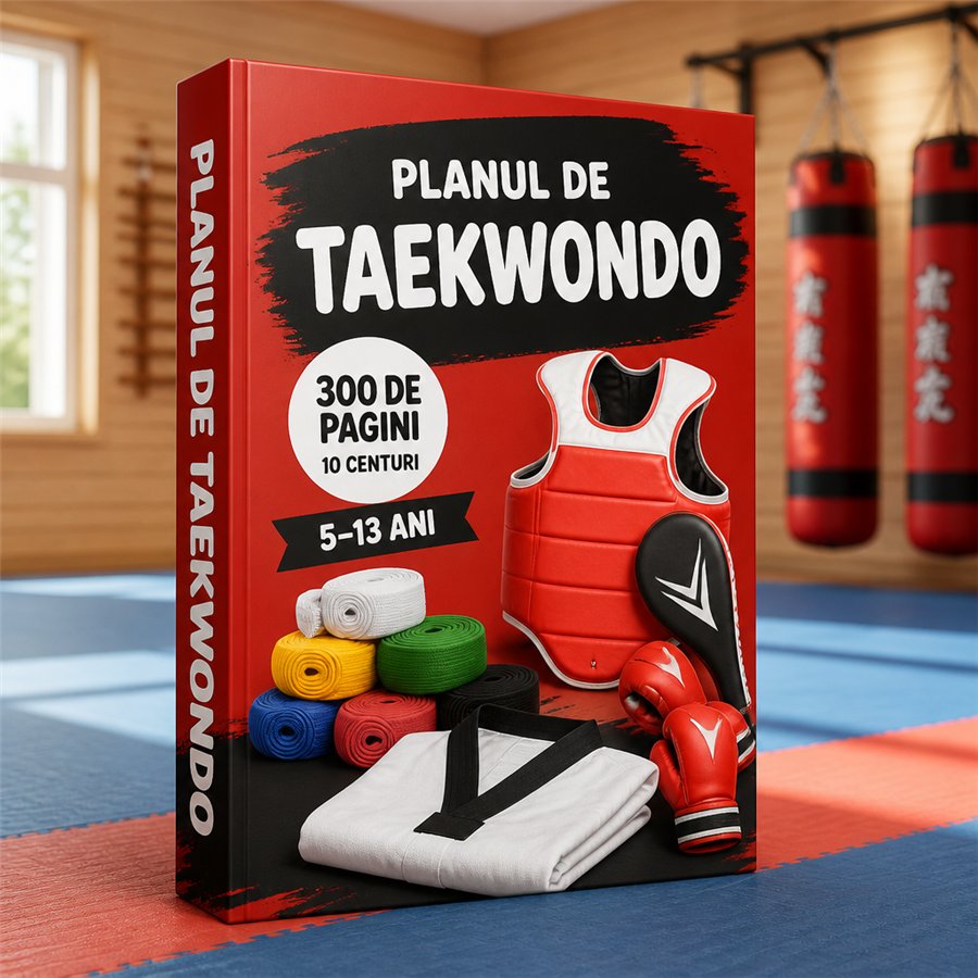 Planul de Taekwondo: de la centura albă la cea neagră